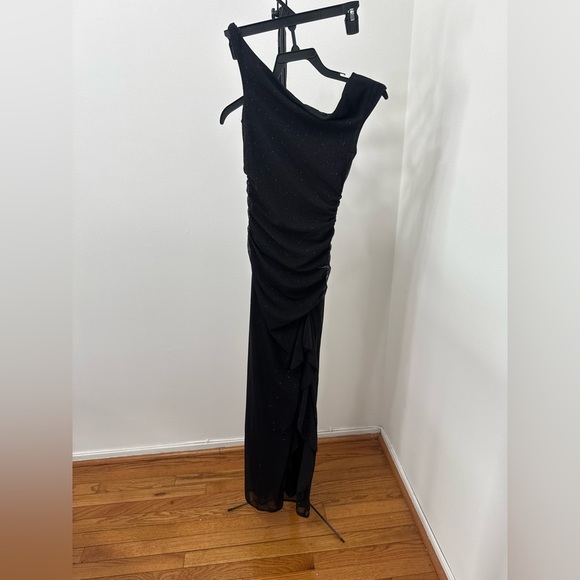 Altar'd State Black Off-Shoulder Maxi Dress - Picture 4 of 6